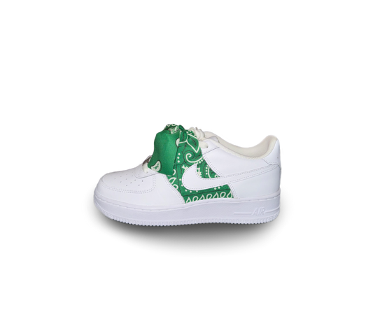 AF1 GREEN BANDANA